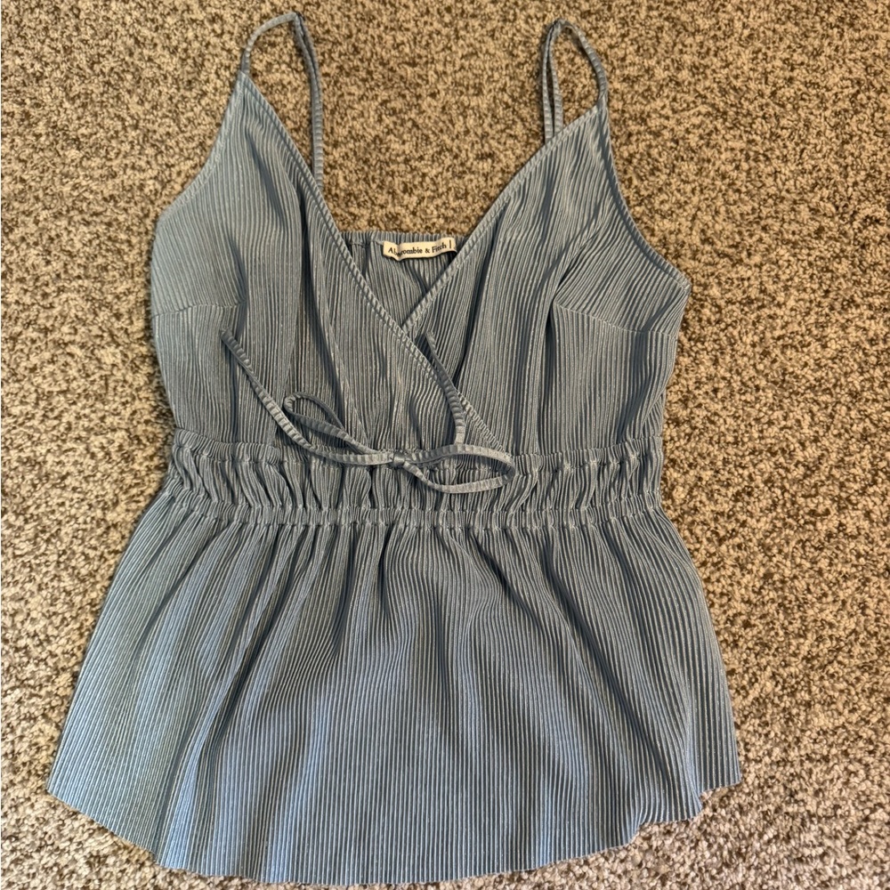 Abercrombie light blue tank!